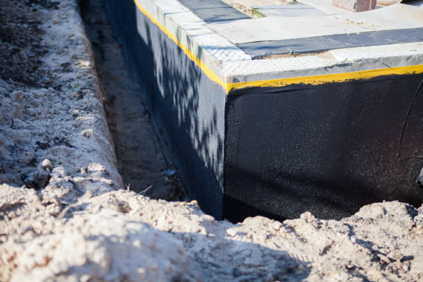 Crawl space vapor barrier installation in Louisville, OH